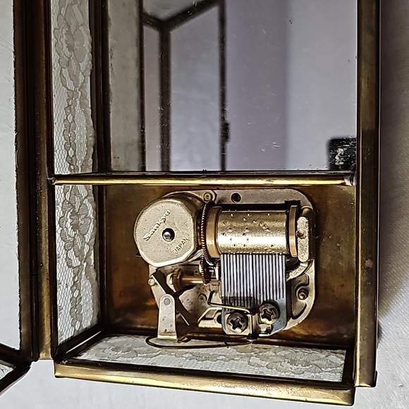 Vintage Via Vermont Music Box Bach Minuet - Picture 9 of 10